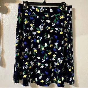 Talbots floral skirt size Mp